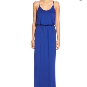 Lush royal blue maxi dress